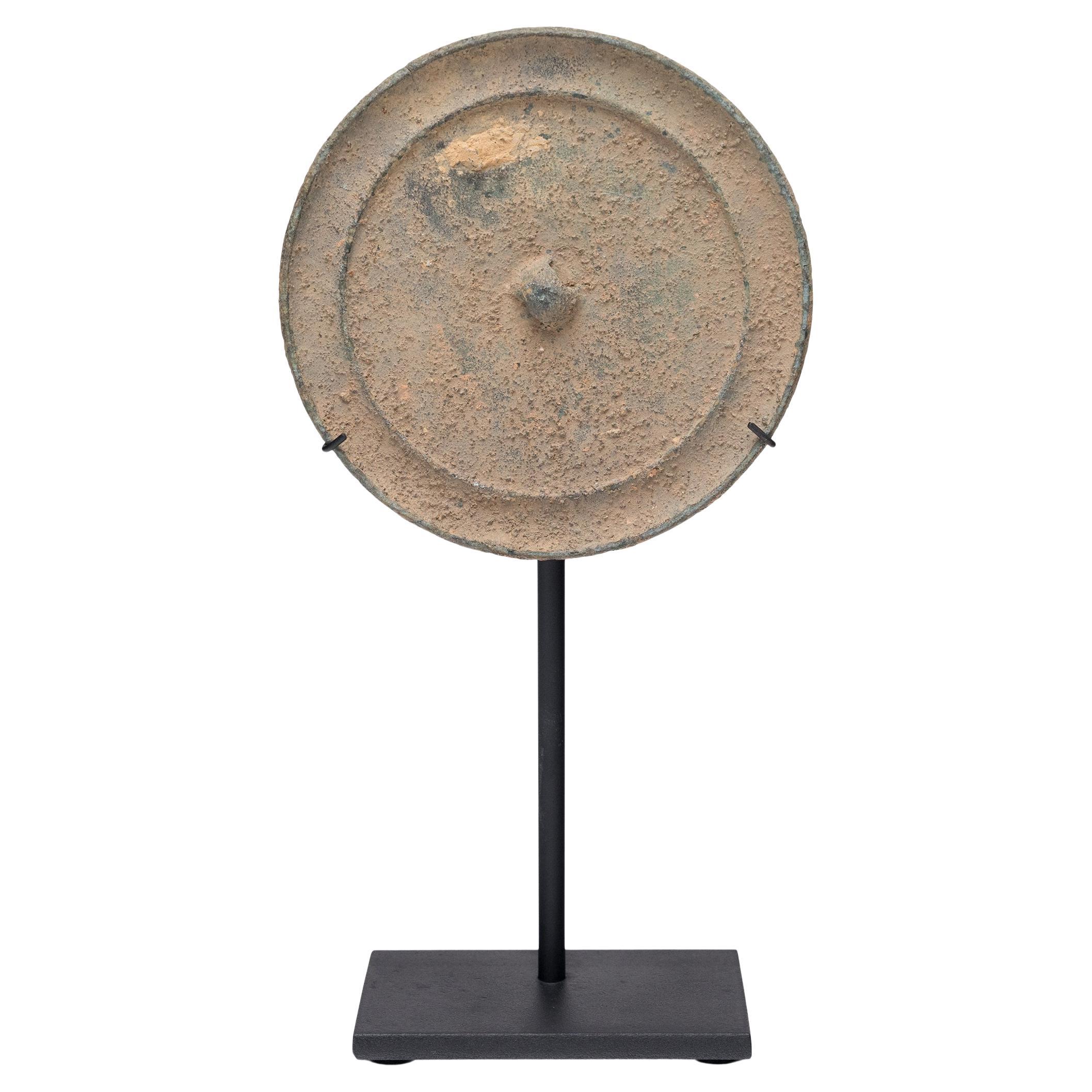 Chinese Ming Bronze Mirror, c. 1450