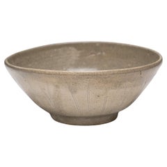 Chinese Ming Celadon Lotus Bowl, c. 1550