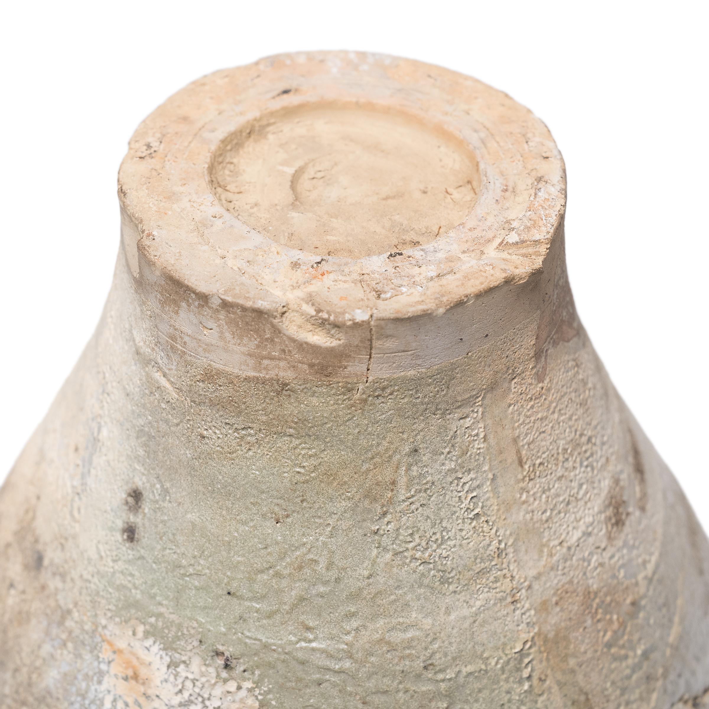 XVIIIe siècle et antérieur Jarre à vin chinoise en céladon Ming, c. 1600 en vente