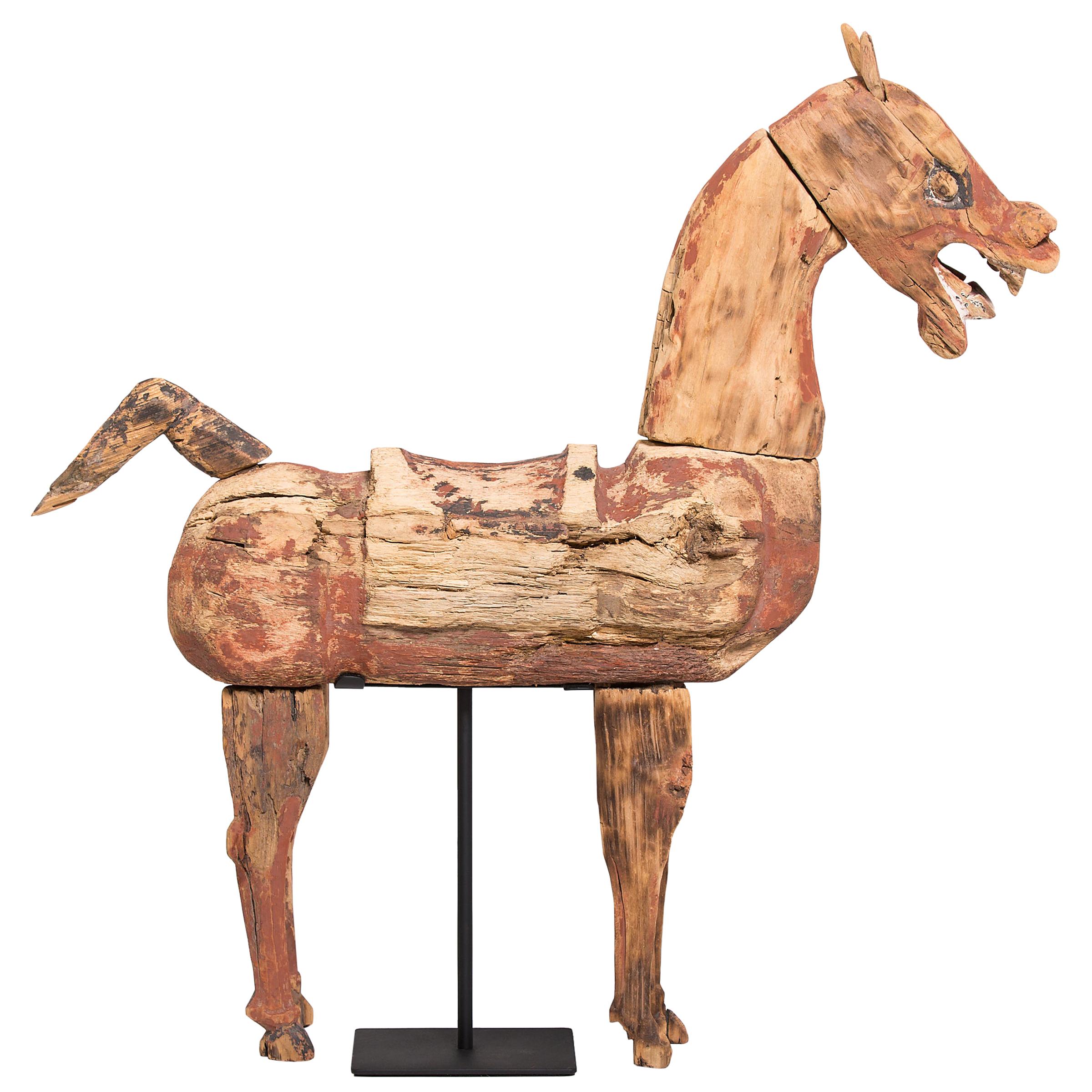 Chinese Ming Celestial Mingqi Horse Figure