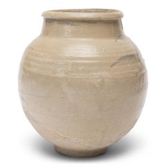 Chinese Ming Cobalt Brushed Jar, c. 1600