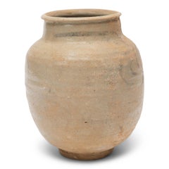 Chinese Ming Cobalt Brushed Jar, c. 1600