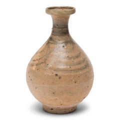 Bouteille à huile chinoise en cobalt brossé Ming, c. 1500