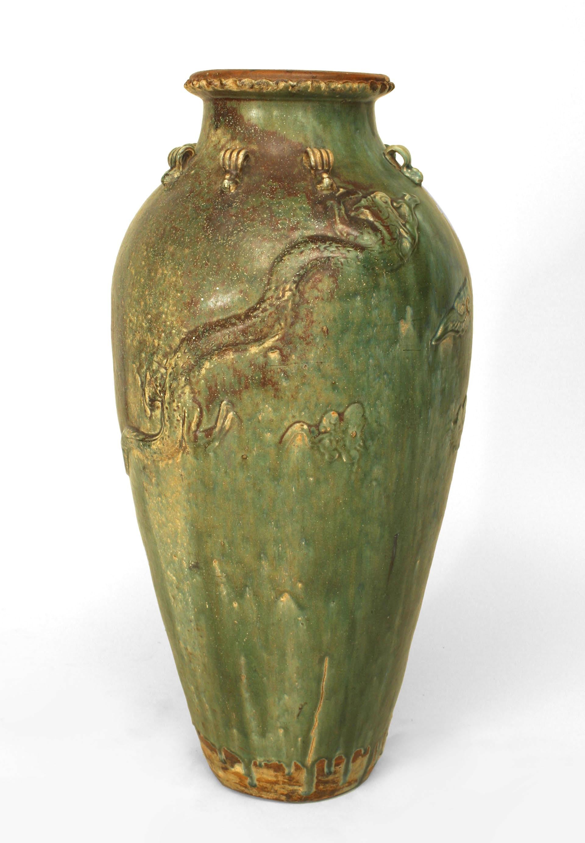 green ming vase