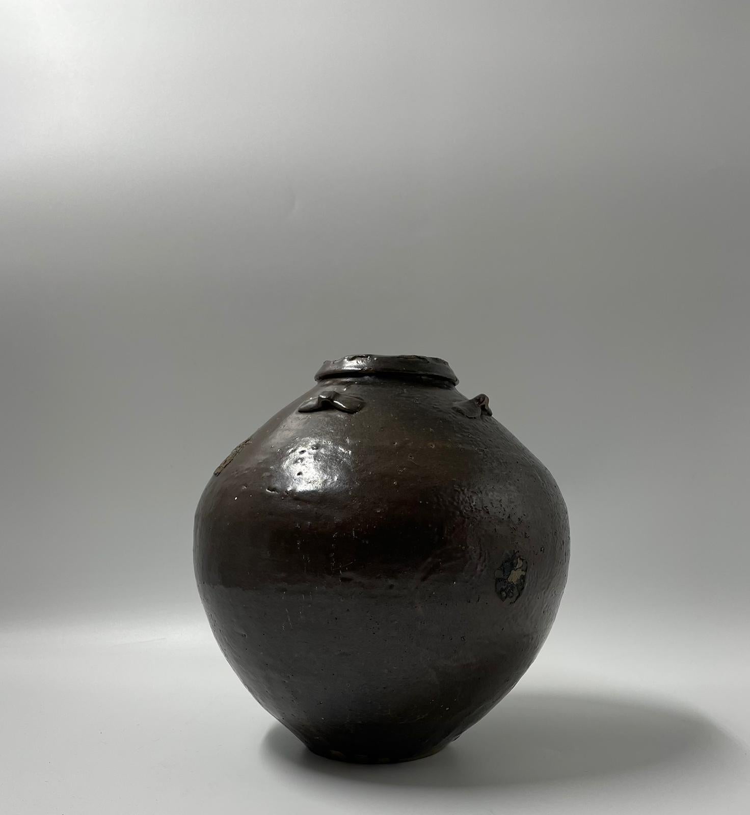 Clay Chinese Ming Dynasty Martaban Jar For Sale