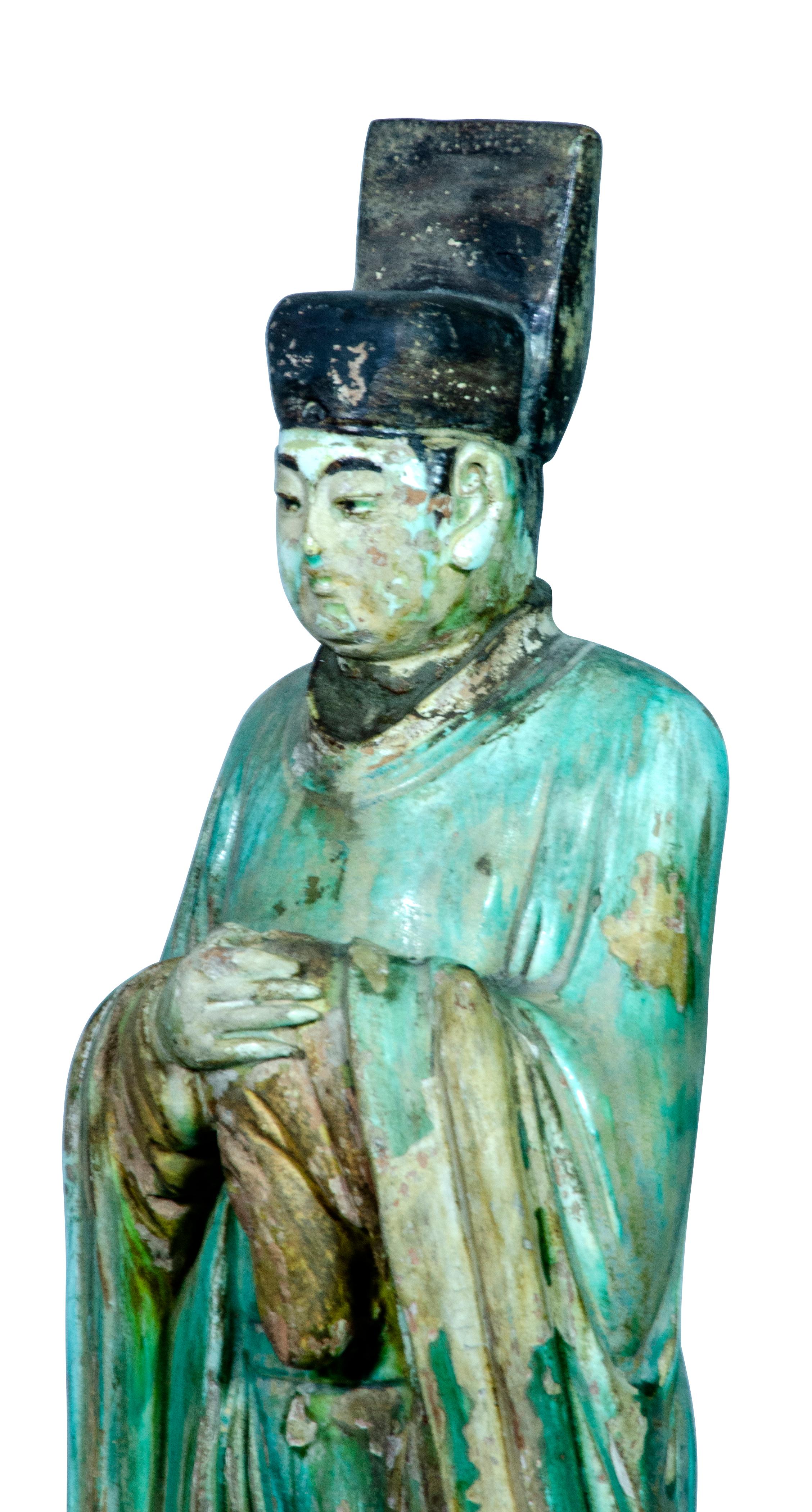 Chinese Ming Figure of an Official 4