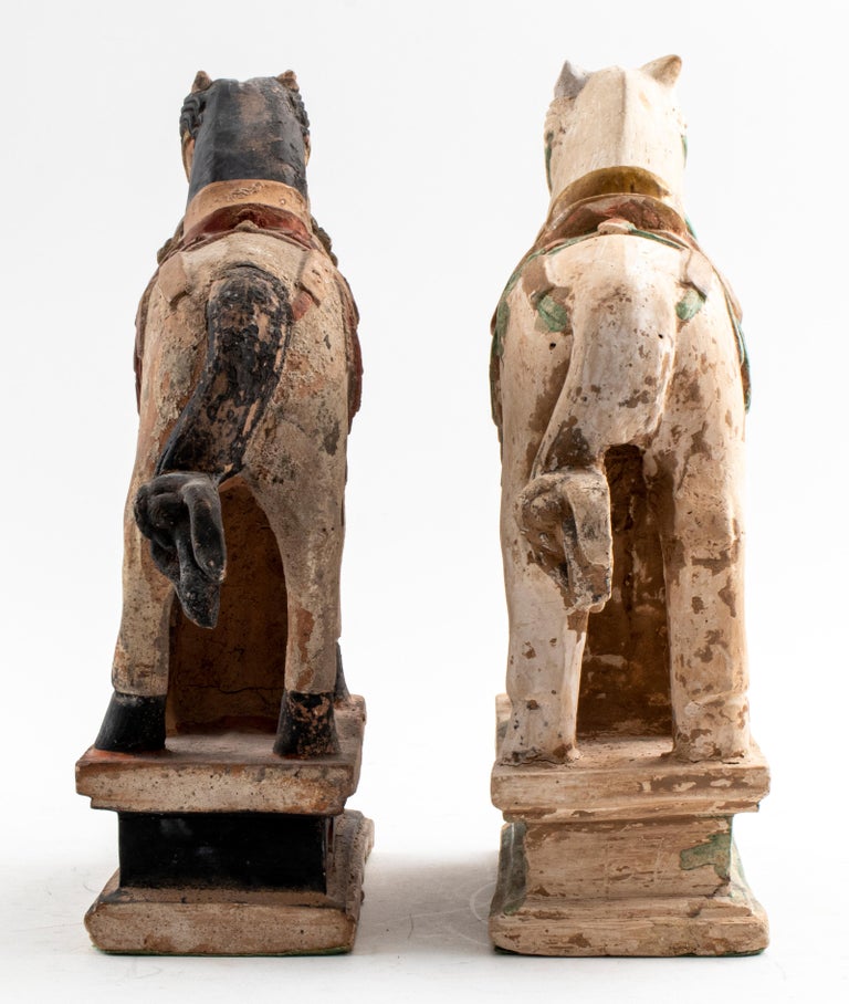 20th Century Chinese Ming Pottery Horses For Sale