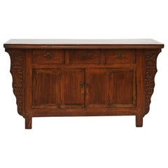 Chinese Ming Style Alter Cabinet or Sideboard