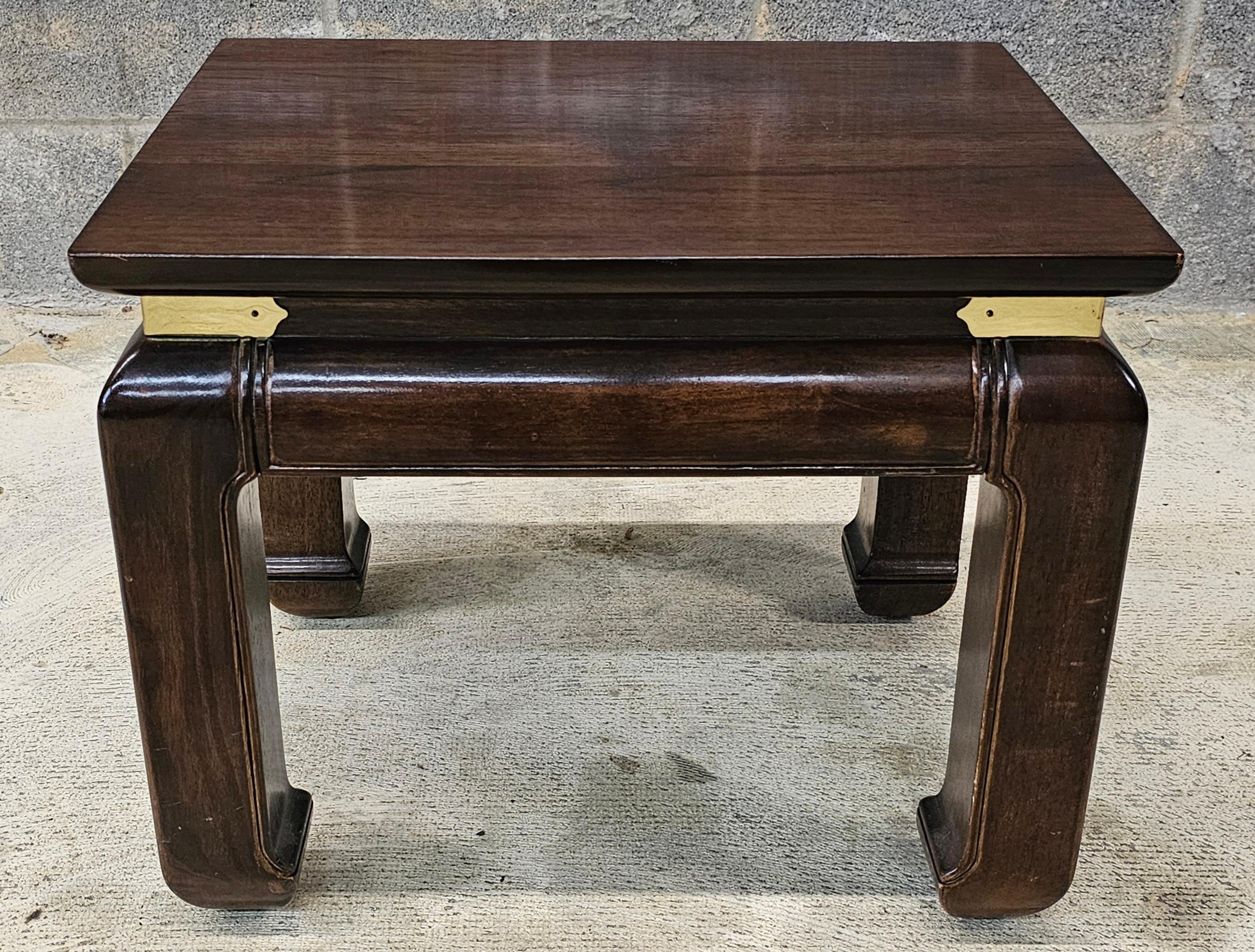 Sgabello cinese in stile Ming Ming in mogano con cuscino in vendita 3