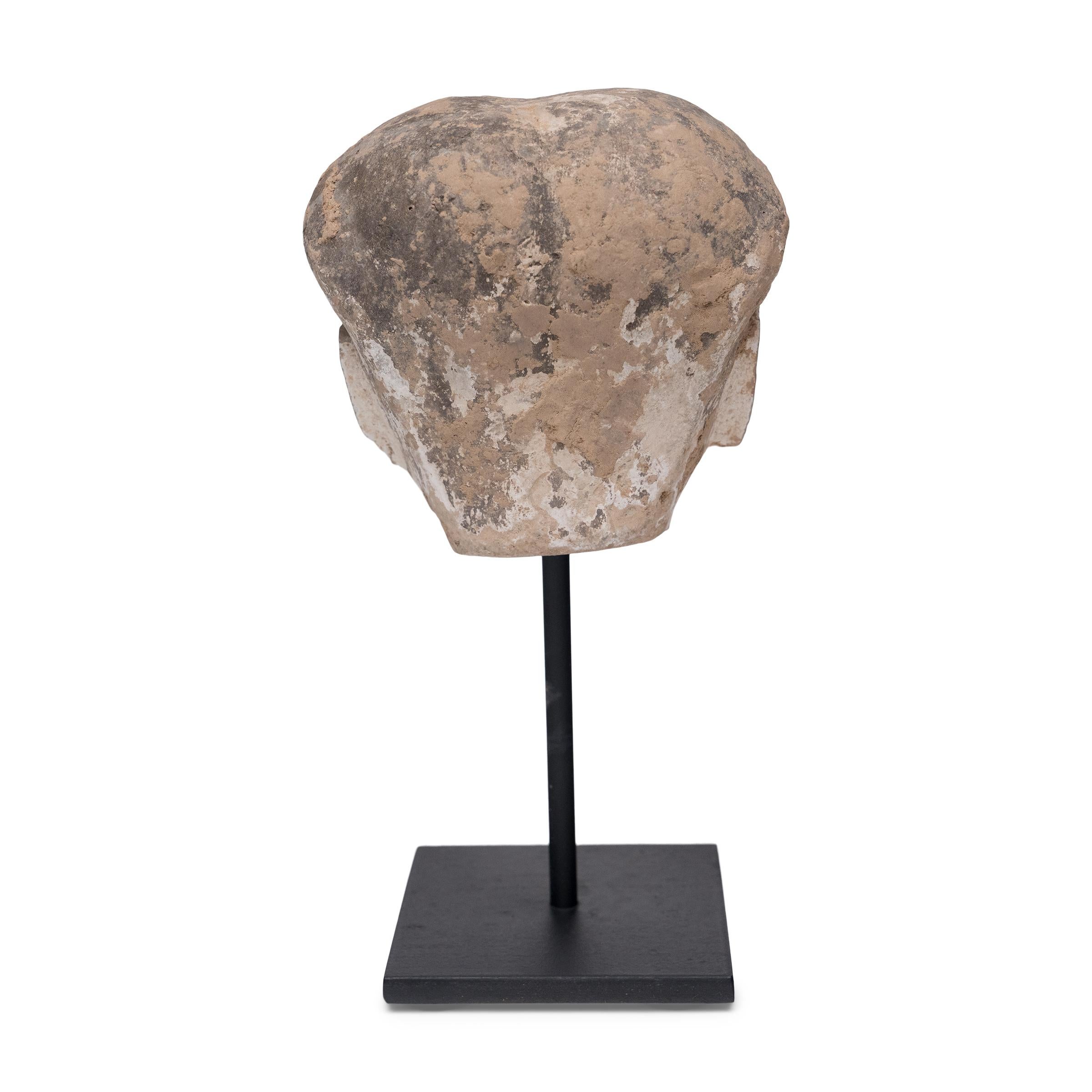 Cinese Testa di assistente cinese Mingqi, dinastia Han in vendita