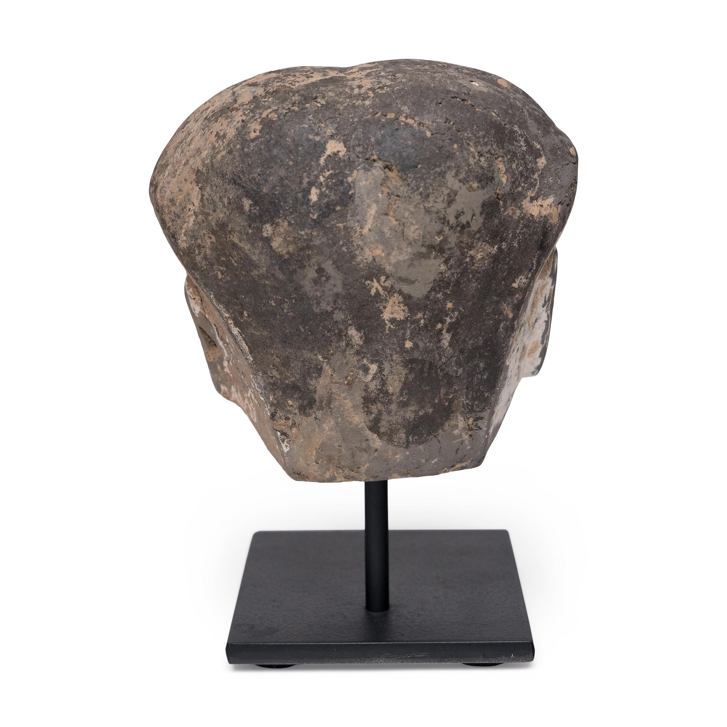 Cinese Testa di assistente cinese Mingqi, dinastia Han in vendita