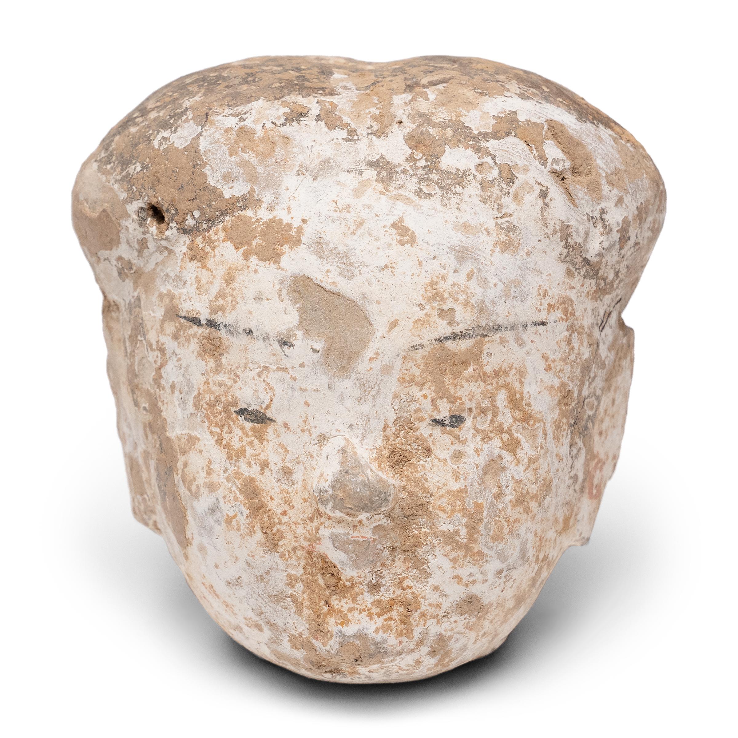 Testa di assistente cinese Mingqi, dinastia Han In condizioni buone in vendita a Chicago, IL