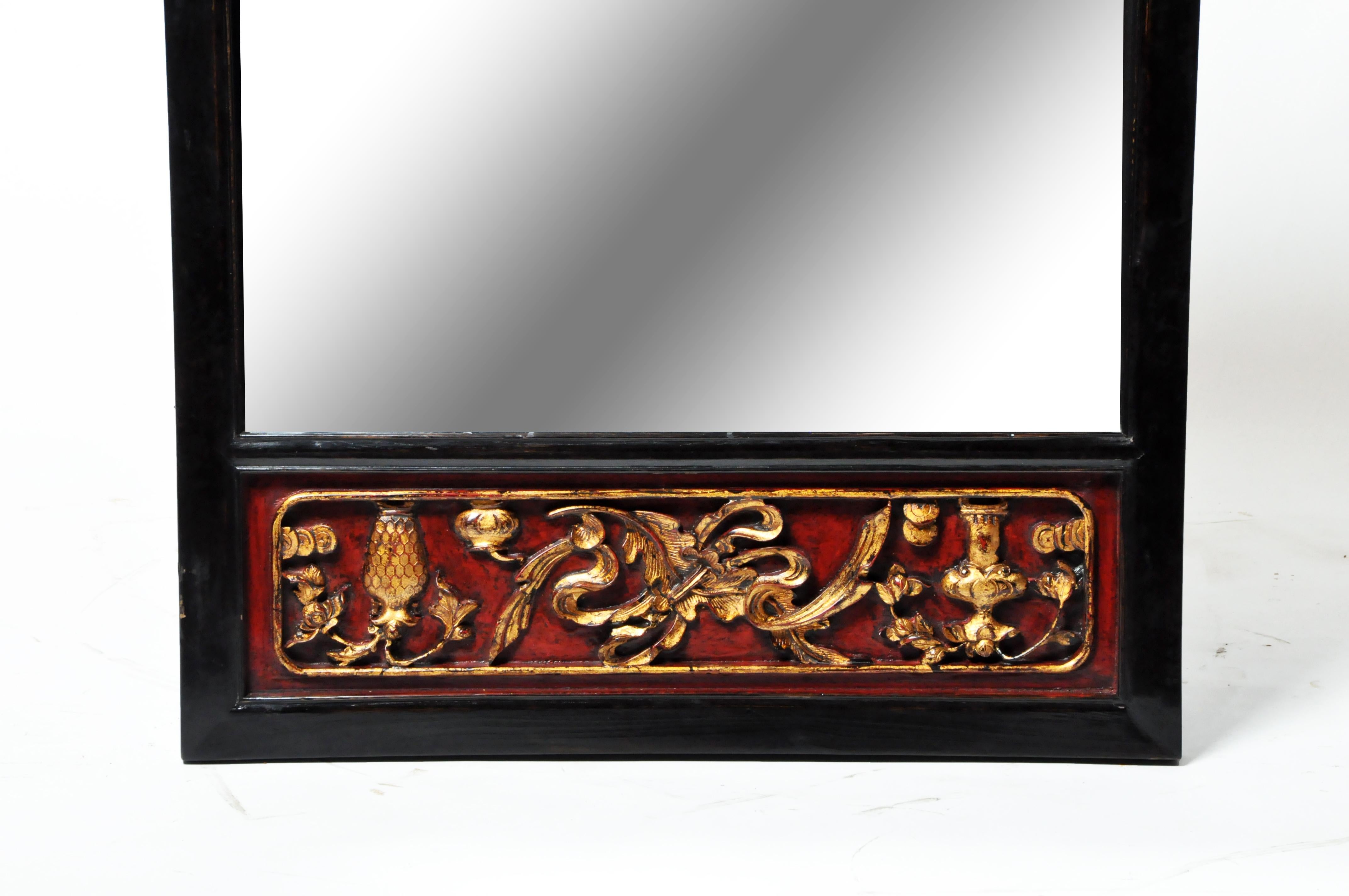 20ième siècle Cadre de miroir chinois en vente