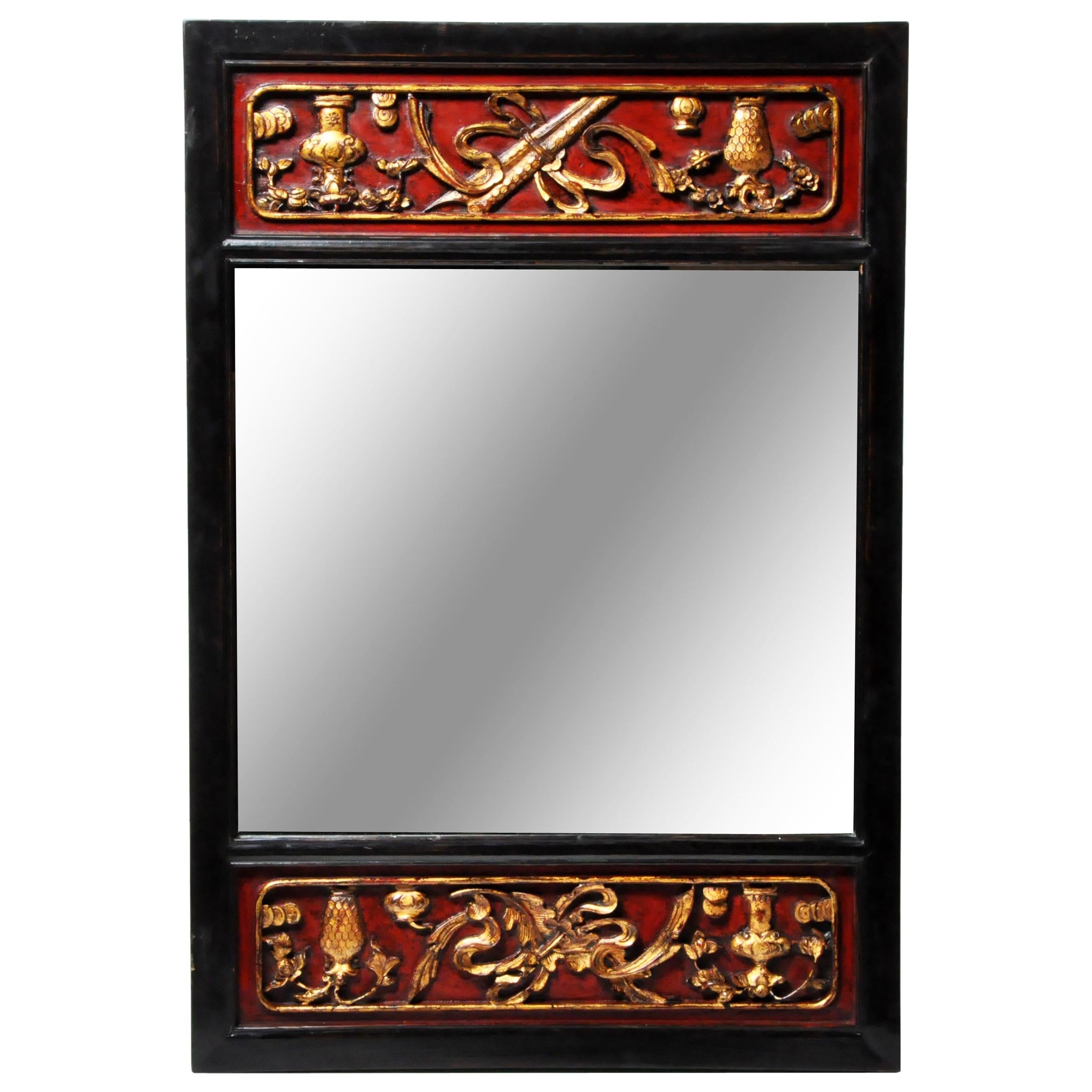 Chinese Mirror Frame For Sale