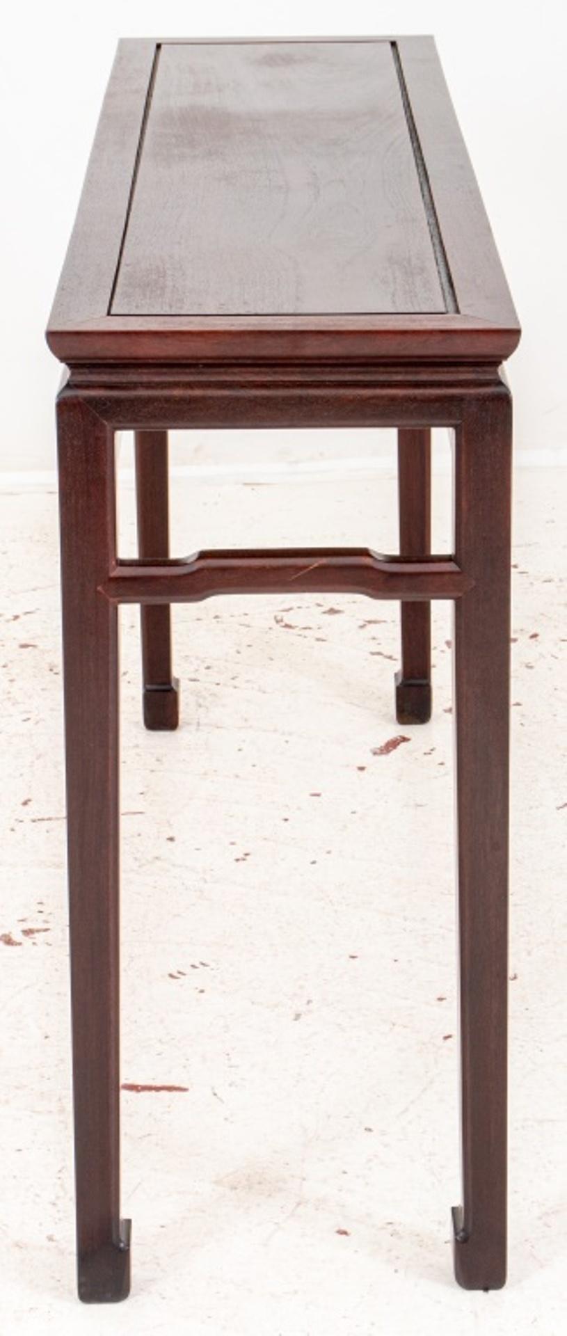 Contemporary Chinese Modern Mahogany Console Table