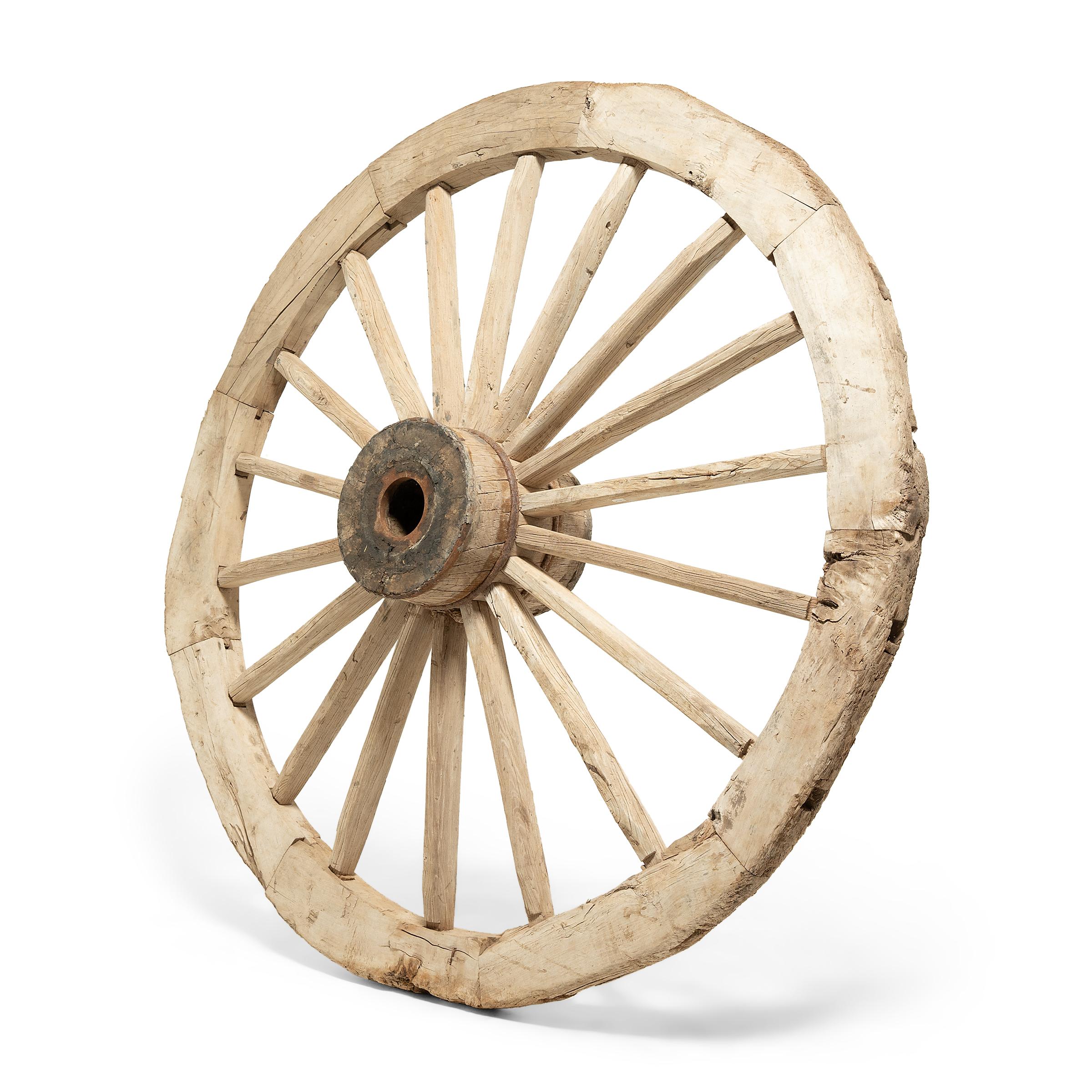 20th Century Chinese Monumental Mill Wheel, circa 1900 For Sale