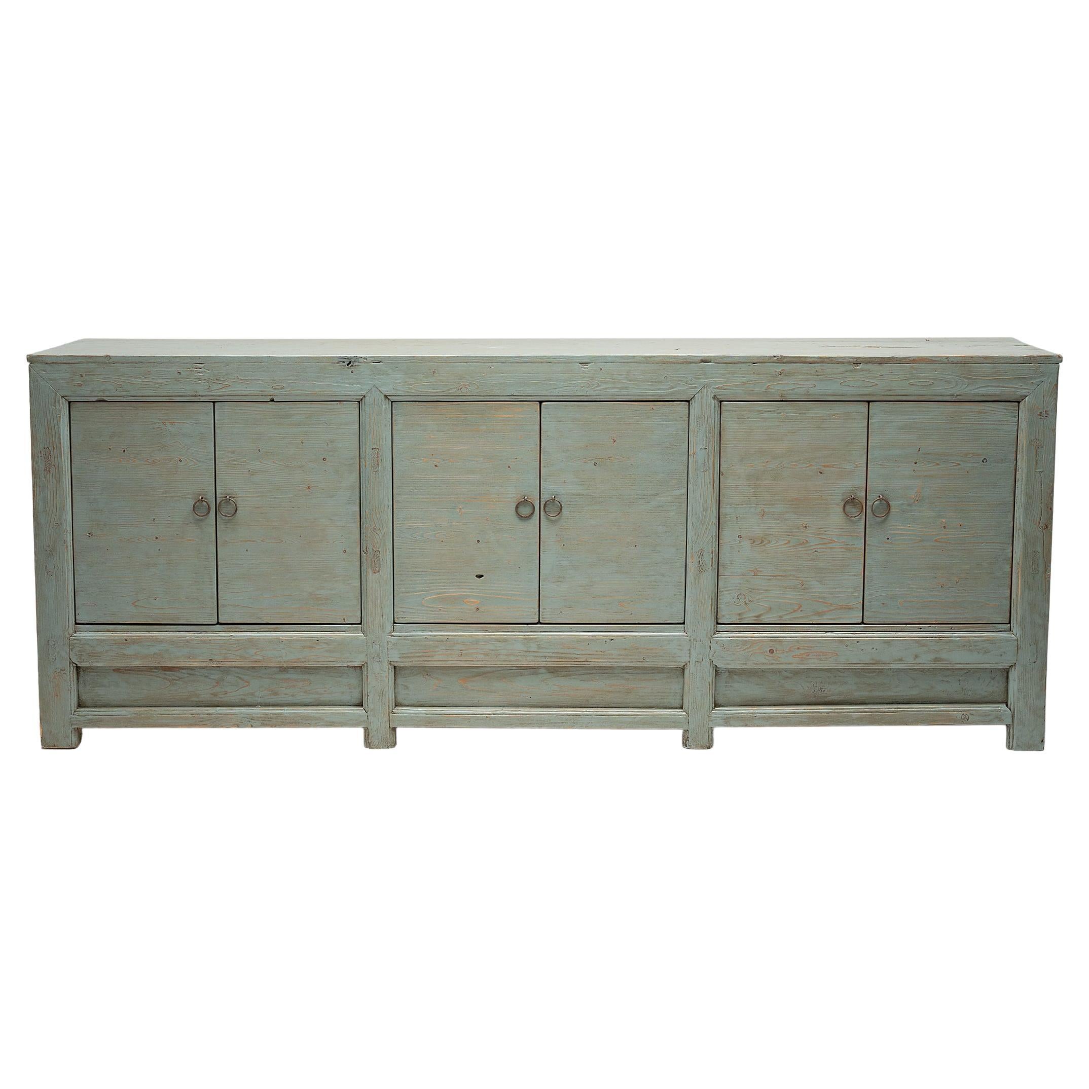 Coffre bleu ciel du matin chinois, C.I.C. 1900 en vente