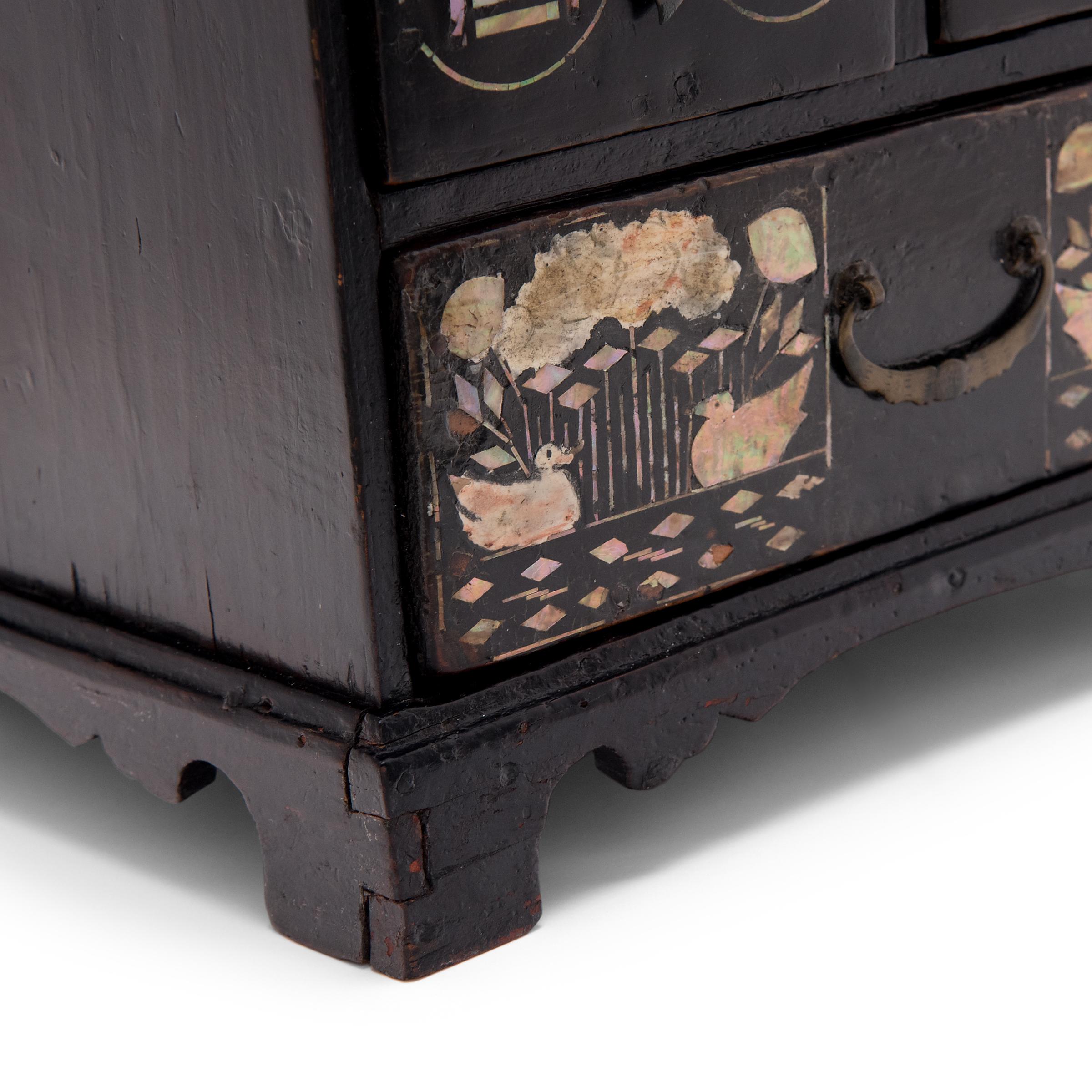 Chinese Mother-of-Pearl Table Chest 1