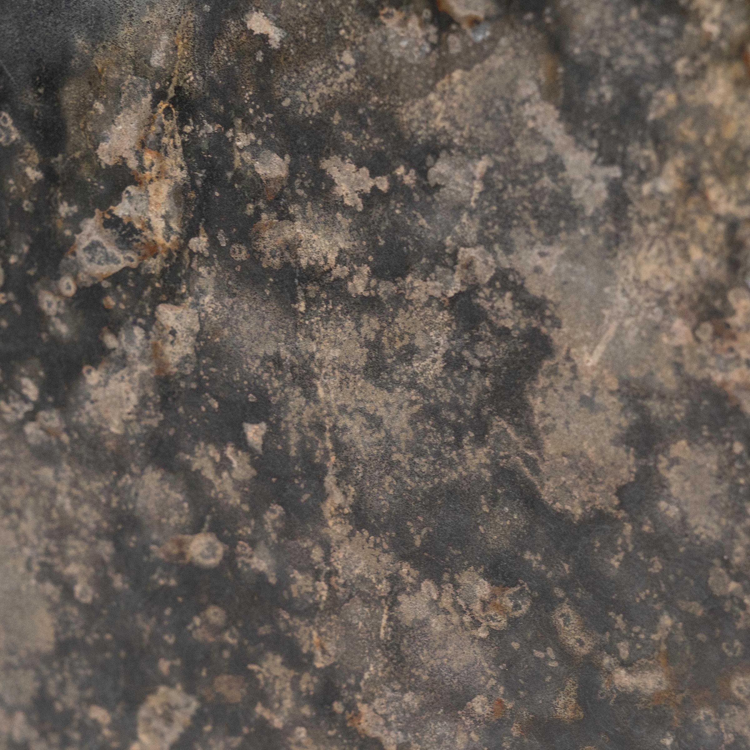 Chinese Mottled Black Bi Disc Chino en venta