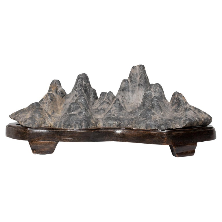 Mountain range scholar's rock, 20th century