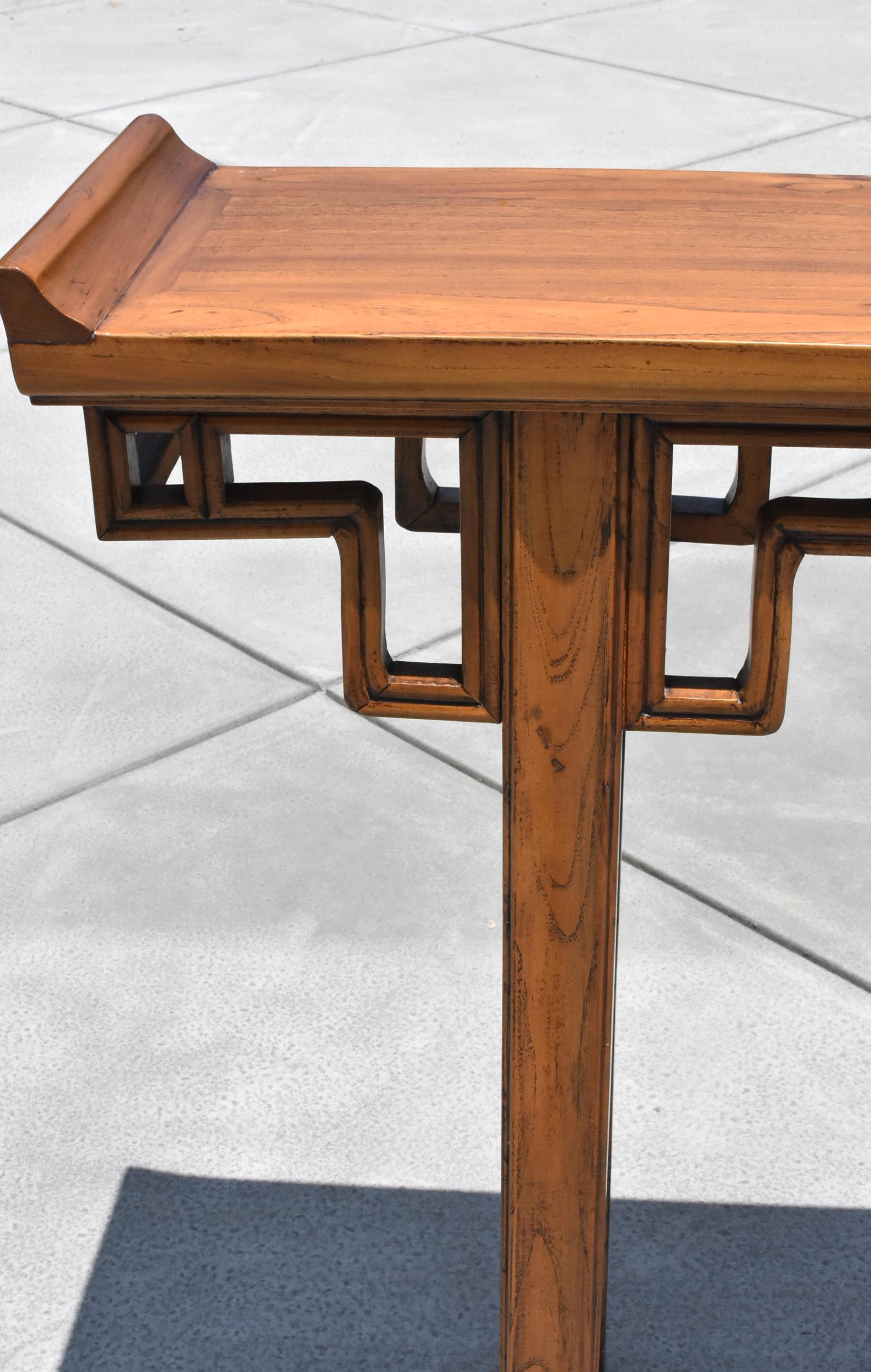 Chinese Narrow Altar Table, Double Sided 8