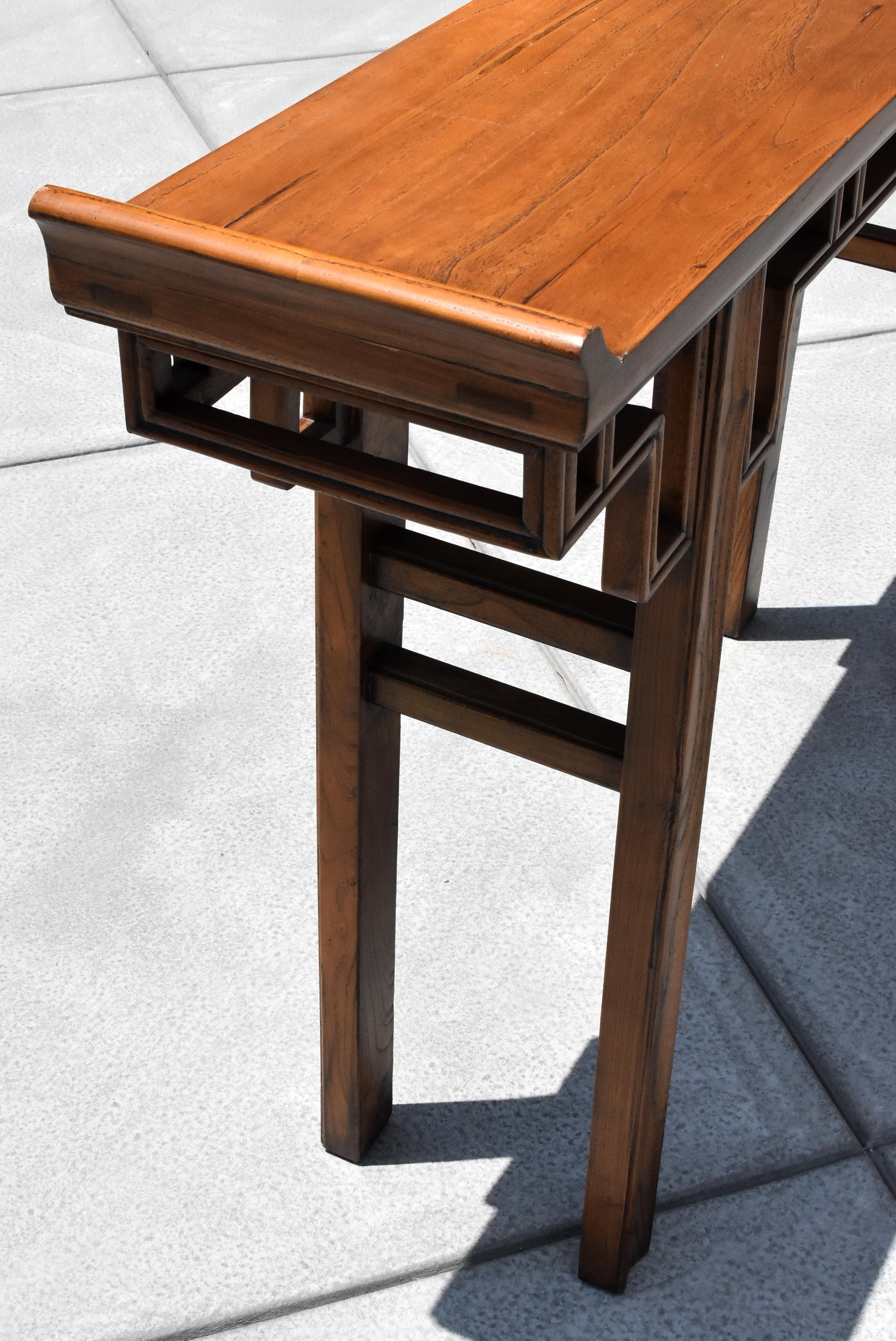 Chinese Narrow Altar Table, Double Sided 2