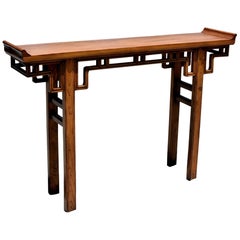 Chinese Narrow Altar Table, Double Sided