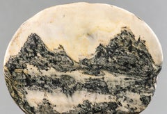 Chinese Natural Dreamstone on Wood Stand