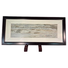 Chinese Natural Stone "Painting" Restless Ocean Waters II