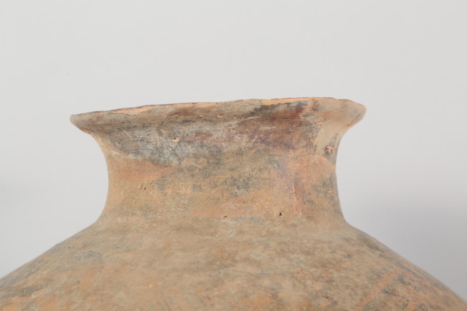 18th Century and Earlier Chinese Neolithic Painted Ovoid Pottery Jar, Machang Period    #7 For Sale