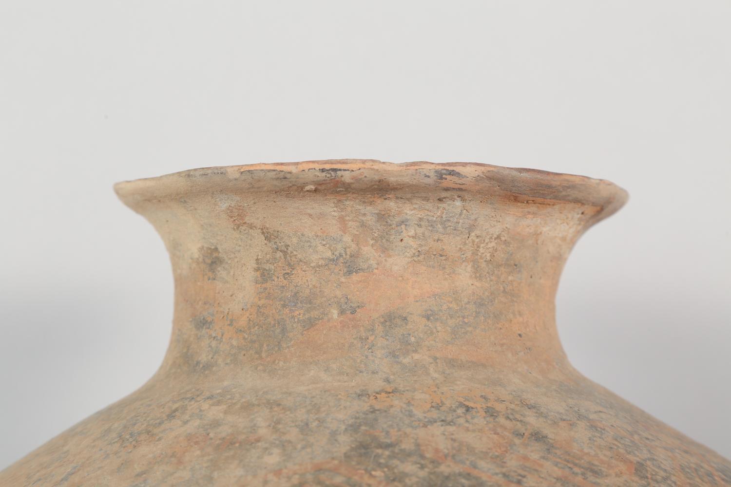 Chinese Neolithic Painted Ovoid Pottery Jar, Machang Period    #7 For Sale 1