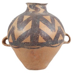 Tinaja china de cerámica pintada del Neolítico, época Machang      # 2
