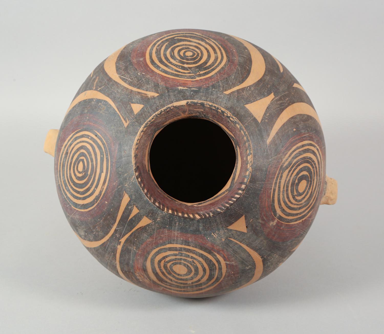 18th Century and Earlier Chinese Neolithic Painted Pottery Jar, Machang Period      #3 For Sale