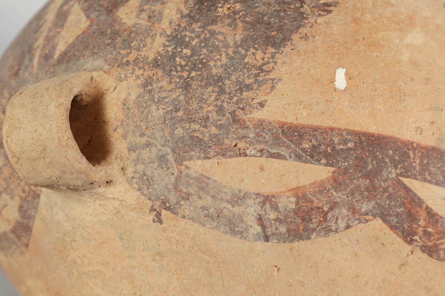 Chinese Neolithic Painted Pottery Jar, Machang Period      #4 In Good Condition For Sale In Bradenton, FL