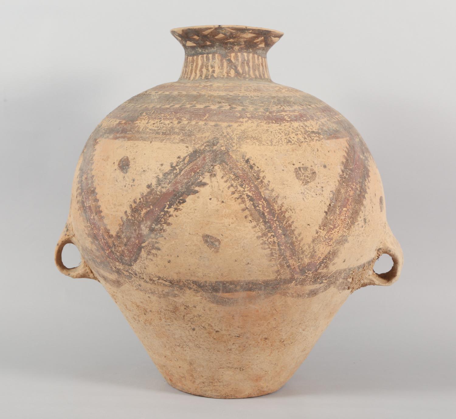 Chinese Neolithic Painted Pottery Jar, Machang Period      #5 For Sale 4