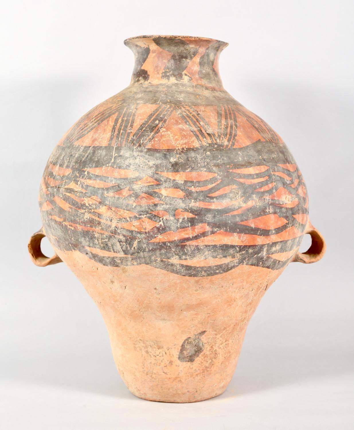 Chinese Neolithic Painted Pottery Jar, Machang Period      #9 For Sale 6