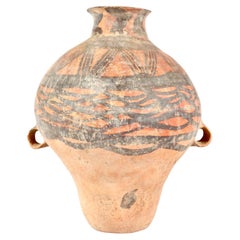 Tinaja china de cerámica pintada del Neolítico, época Machang      #9