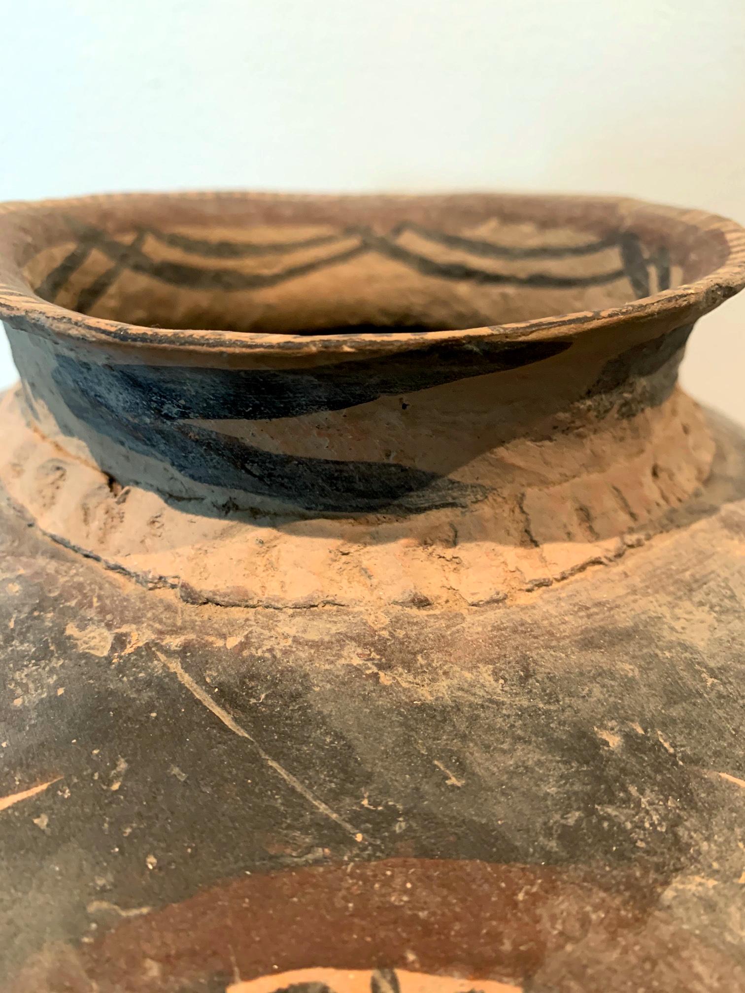 Chinese Neolithic Painted Pottery Jar Yaoshao Culture 4