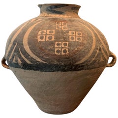 Jarre en poterie peinte du Néolithique chinois Culture Yaoshao