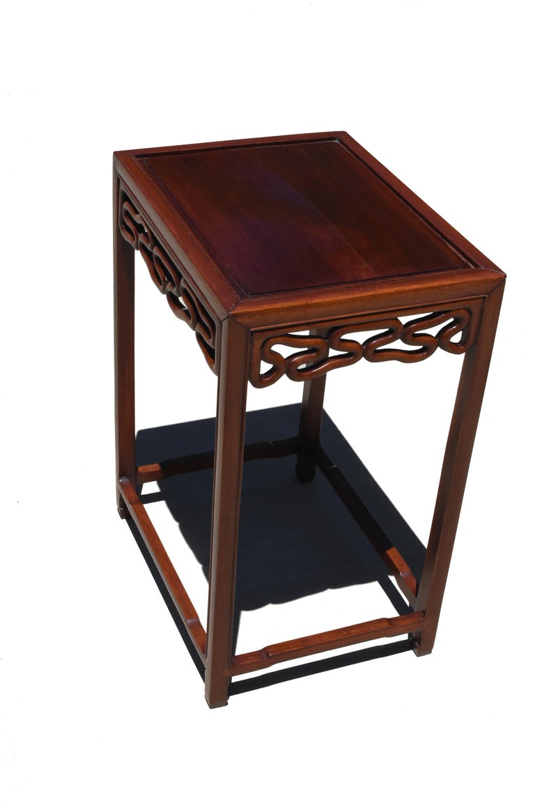 Chinese Nesting Tables Set of 4 Ming Hua Li Wood For Sale at 1stDibs