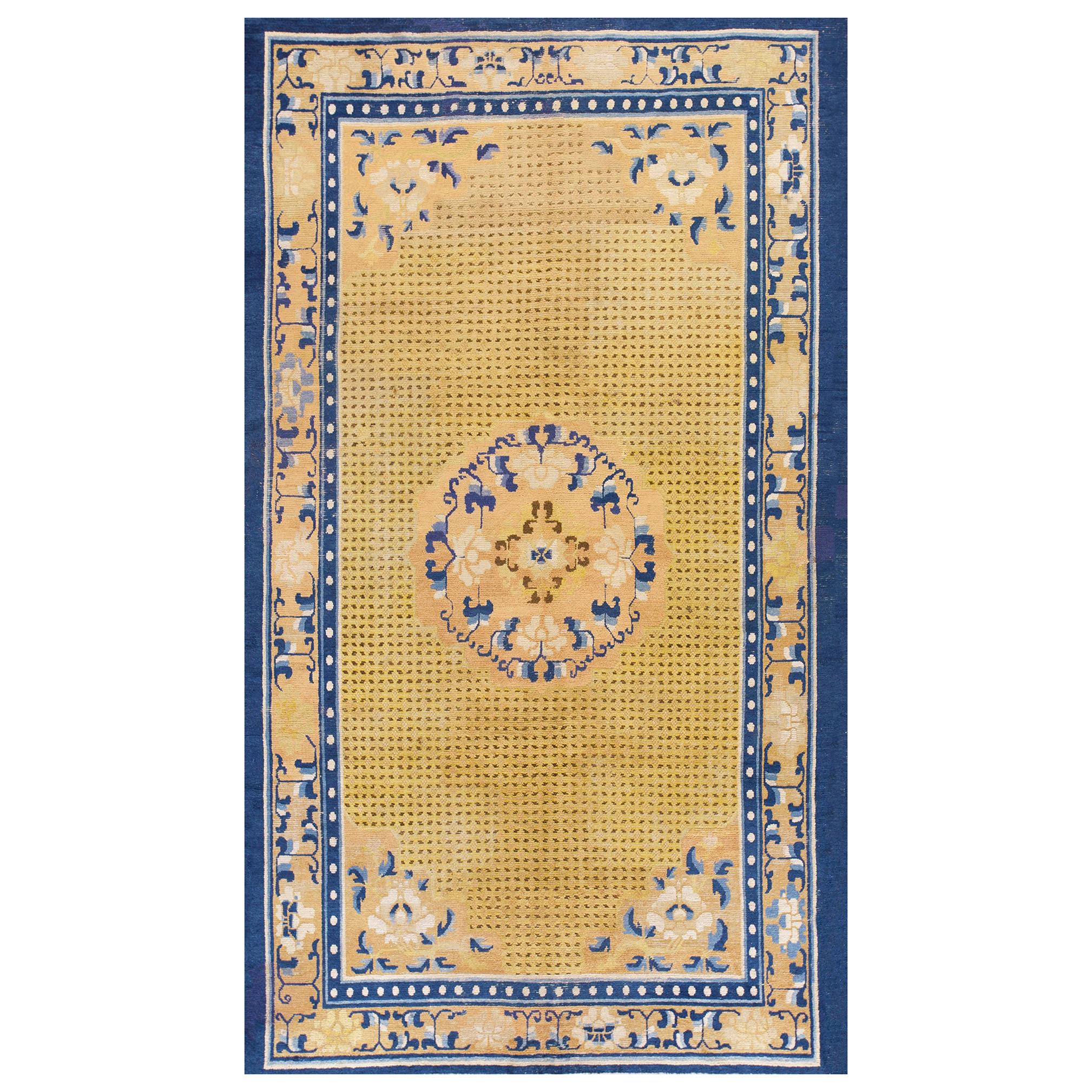Late 18th Century Chinese Ningxia Kang Carpet ( 6' x 10'3" - 175 x 415 )