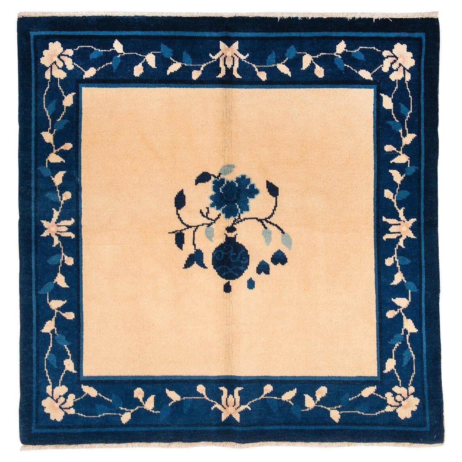 Chinesischer quadratischer chinesischer Ningxia-Teppich