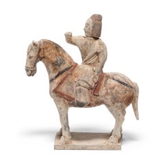 Chinese Northern Qi Equestrian Figure