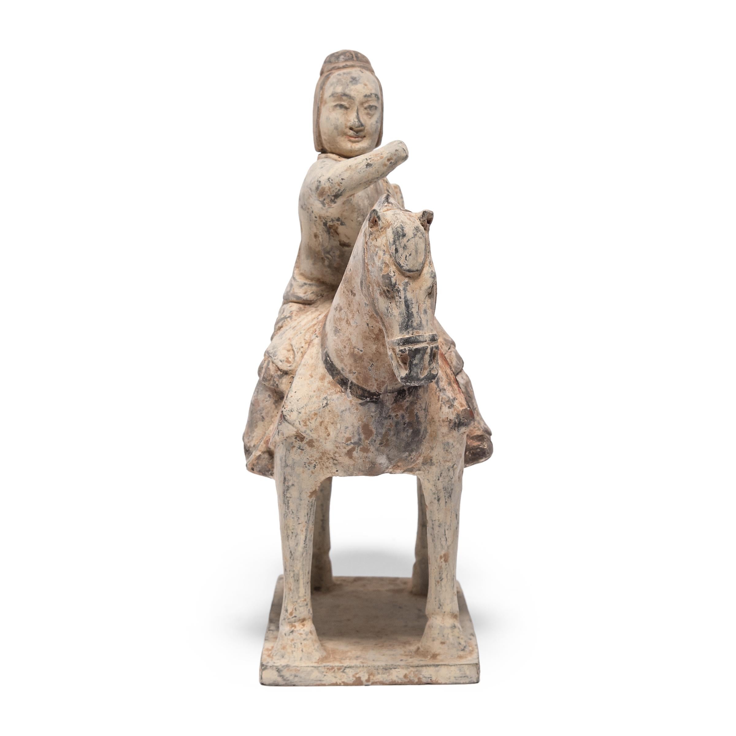 Chinese Northern Qi Equestrian Figure 1