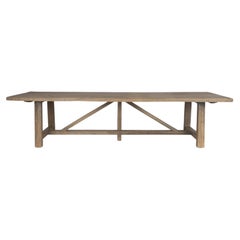 Chinese Oak Dining Table