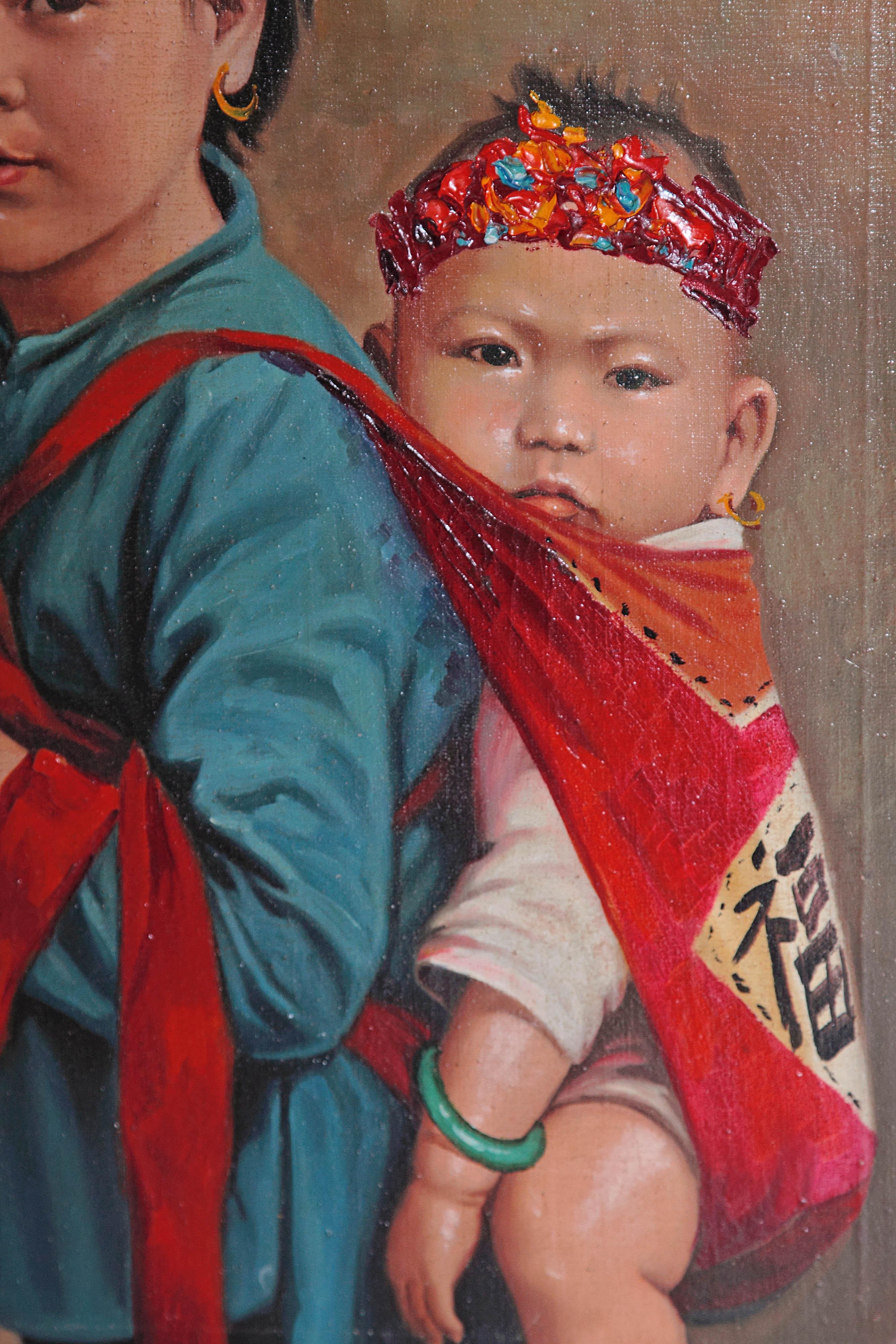 chinese baby painting