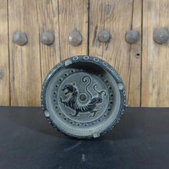 Chinese Old Stone Carving White Tiger Pot – Symbol of Strength & Protection