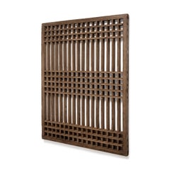 Chinese Open Lattice Window Panel, c. 1850