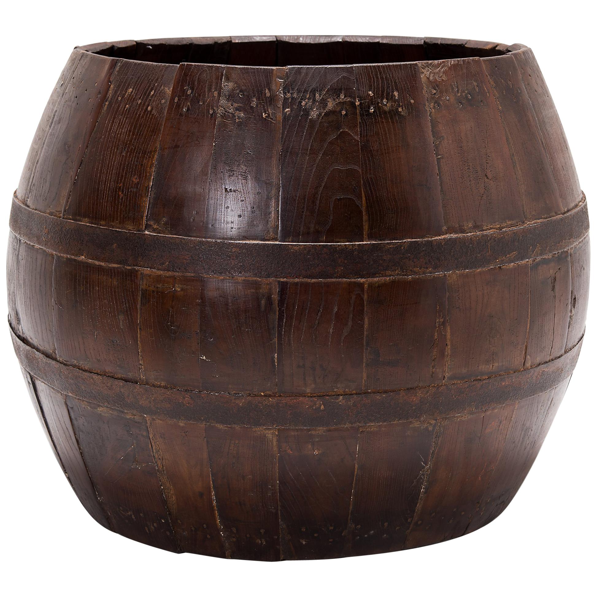 Barreau de tambour d'opéra chinois, vers 1900