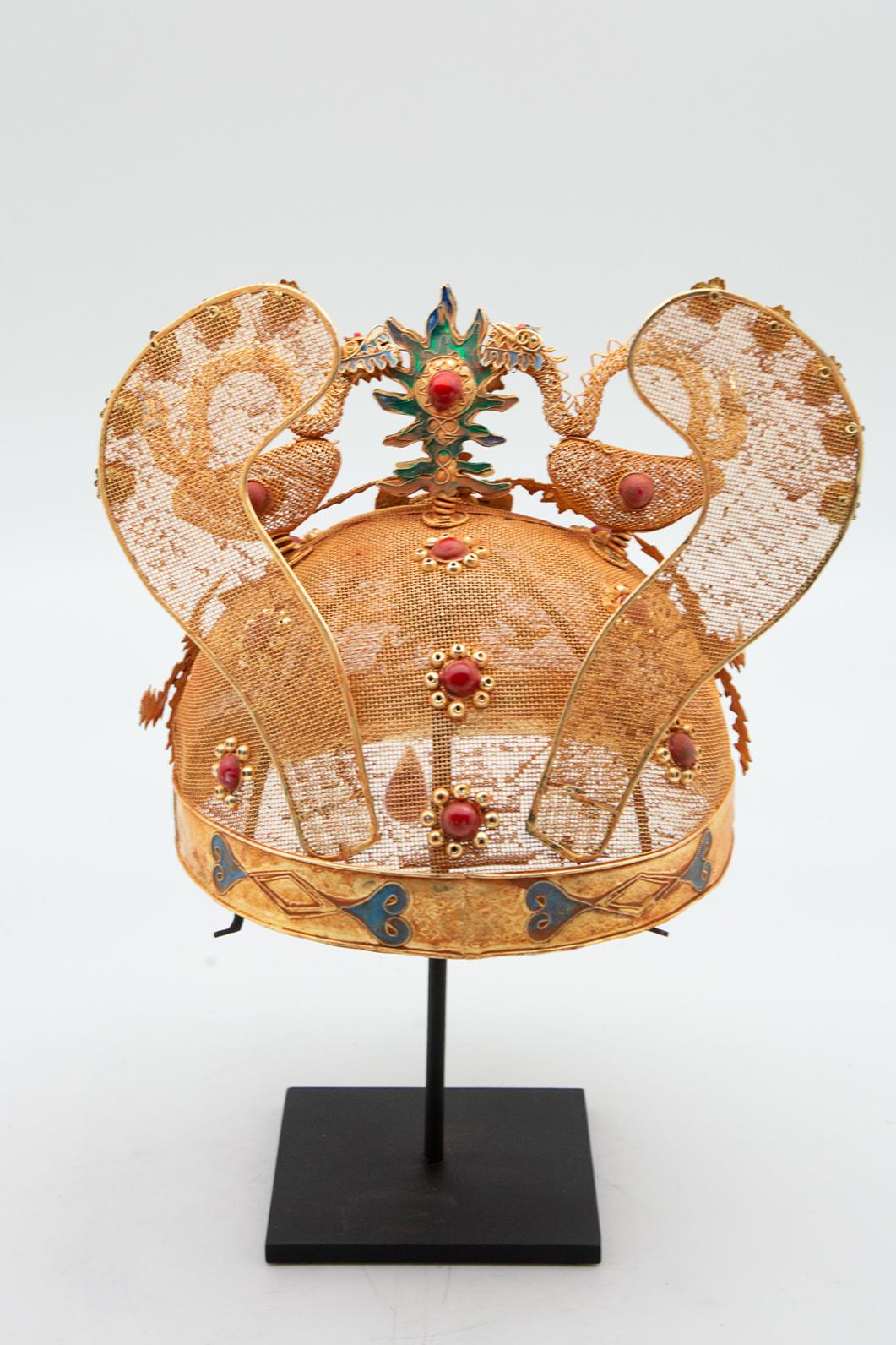 Chinese Opera Theater Headdress, Dragons 5